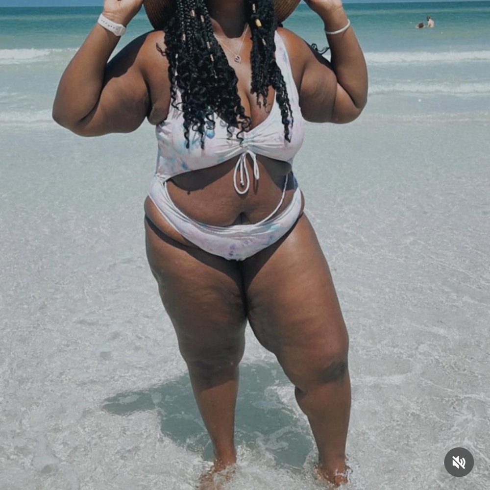 Tie-Dye One-Piece Swimsuit